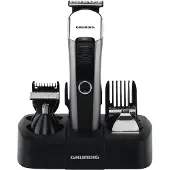 Grundig Multifunktionstrimmer "MGK 6841" 8 Aufsätze Multi‑Haarschneideset mit Li‑Ion Akku, 5 Aufsätzen & LED‑Display
