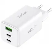 Yenkee YAC G65 VOLT Ladegerät 65W/ 3xUSB