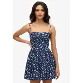 Superdry Corset Cami Kurzes ärmelloses Kleid