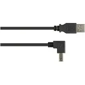Alcasa USB2.0 Kabel A-B-unten gew. 1m