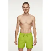 Reebok Badeshorts "Ace" mit kleinen Seitenschlitzen, Eingriff-Taschen seitlich
