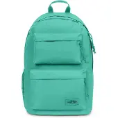 Eastpak Freizeitrucksack "PADDED DBL", Damen, Gr. B/H/T: 28,5cm x 47cm x 21cm, türkis, Polyester, Rucksäcke Freizeitrucksack, Unisex Schulrucksack, Businessrucksack mit extra Tabletfach