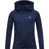 Peak Performance - Kid's Rider Essentials Zip Hood - Fleecejacke Gr 140 blau