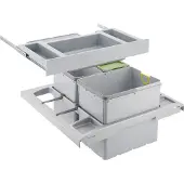 Franke Trolley Vario 60, 34 l, Rechteckig, Grau, 560 mm, 390 mm, 483 mm