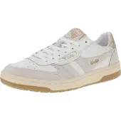 Gola Hawk - Damen Sneaker - White-White-Gold, Größe:37 EU