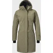 Schöffel Winter-Parka Urban Insulated Coat Style Gregale WMS (wasserdicht, atmungsaktiv) dunkelbeige Damen