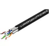 Lanview LVN122445, 500 m, Cat6a, U/FTP (STP), Schwarz