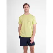 Lerros T-Shirt mit Logo-Stickerei