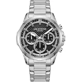 Lee cooper Herrenuhr LC08049.350 aus Edelstahl - modisch