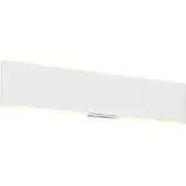 TRIO LED-Akku-Wandlampe Conchita, Breite 32 cm, weiß, Metall, CCT