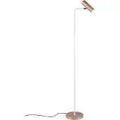 TRIO Stehleuchte Marley, braun/hellgrau, Höhe 151 cm, Metall