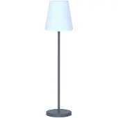 Newgarden Lola Slim 120 Solar-Stehlampe anthrazit 120, dimmbar, schwarz, Metall