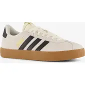 Adidas Sneaker SPORTSWEAR "VL COURT 3.0", Damen, Gr. 38, cream weiß, core schwarz, gold metallic, Leder, Synthetik, Schuhe Sneaker, inspiriert vom Design des samba