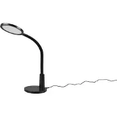 TRIO Tischlampe Sally Schwarz