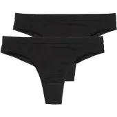 Speidel String "Young Basic", Damen, Gr. S, schwarz, Obermaterial: 92% Baumwolle, 8% Elasthan, unifarben, körpernah, Unterhosen String, bequem, basic, elastisch, atmungsaktiv, Baumwollmix