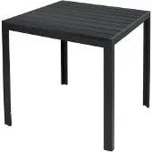 Mojawo Gartentisch Beistelltisch Esstisch Balkontisch Non-Wood Aluminium