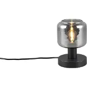 TRIO - Tischlampe MATARO - Schwarz - 12x12x18 cm