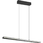 TRIO Design-Pendelleuchte Graham schwarz