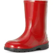 Ladeheid Kinder Mädchen Jungen Gummistiefel Regenstiefel LA-939 (Rot-2, 26 EU)