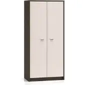 Feldmann-Wohnen Kleiderschrank Avante 89x52x195cm Windmill Eiche dunkel Cashmere Hochglanz 2-türig