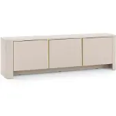 Feldmann-Wohnen Lowboard Bari TV-Unterschrank 168x39x52cm 3-türig Farbe wählbar