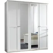 Wimex Kleiderschrank Chalet Schlafzimmerschrank Spiegel Ausführung wählbarweiß