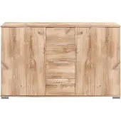 Wimex Kombikommode Easy Plus Sideboard 130x40x83cm Farbe wählbar,Plankeneiche