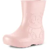 Ladeheid Eva Kinder Jungen Mädchen Gummistiefel Regenschuhe LA-CA-10 (Puderrosa, 22/23 EU)