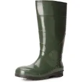 Ladeheid Herren PVC Gummistiefel LA-914 (Grün, 46)