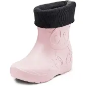 Ladeheid Kinder Federleichte Gummistiefel Thermo mit Fütterung LA-CA-Panda249(Puderrosa, 28/29)