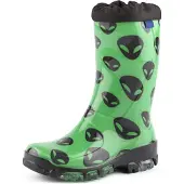 Ladeheid Kinder Mädchen Jungen Gummistiefel Regenschuhe LARB015 (Grün Geist, 23)