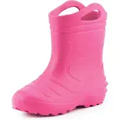 Ladeheid Kinder Mädchen Jungen federleichte Eva Thermo Gummistiefel gefüttert KL051 (Hellrosa, 34)