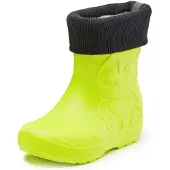 Ladeheid Kinder Federleichte Gummistiefel Thermo mit Fütterung LA-CA-Panda249(Limone, 28/29)