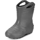 Ladeheid Kinder Mädchen Jungen federleichte Eva Gummistiefel KL051-S (Graphite, 30 EU)