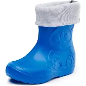Ladeheid Kinder Federleichte Gummistiefel Thermo mit Fütterung LA-CA-Panda249(Blau, 22/23)