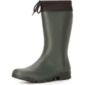 Ladeheid Damen und Herren PVC Gummistiefel LA-958 (Grün, 44 EU)