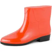 Ladeheid Damen Kurze Gummistiefel LAZT201801 (Orange, 38 EU)