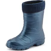 Ladeheid Damen Thermo Eva Gummistiefel federleicht LALMG879 (Metall Blau/Navy, 39 EU)