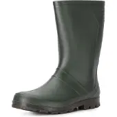 Ladeheid Damen und Herren PVC Gummistiefel LA-959 (Grün, 33 EU)