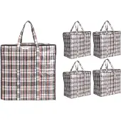OEM Opbergtas 75L 5-pack 20kg schwarz/weiß wasserabweisend