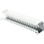 Rittal 2U Kabelmanagementpanel RAL7035 - 7269135