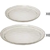 Secret De Gourmet Teller FLOWER, 12er-Set