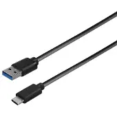 Hapena USB-Kabel 1,8m 3113120202 USB-A 3.0-Stecker - USB-C-Stecker