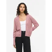 Vila Viril Kurzer Offener Strickjacke