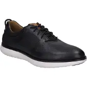 Josef seibel Schnürschuh "Finley 01, schwarz-kombi", Herren, Gr. 42, schwarz (schwarz, kombi), Obermaterial: 80% Rindsleder Leather cow. 20% Textilmaterial TEXMAT., Schuhe Schnürschuh