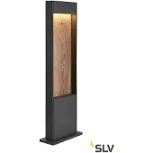 SLV 1002957 FLATT POLE 65 Outdoor LED Stehbauleuchte 3000K IP65 anthrazit/braun