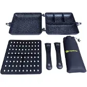 Ridgemonkey Connect Combi & Streamer XXL Granite Edition - Pfanne
