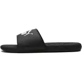 Puma Cool Cat 2.0 Badesandalen in Übergrößen Schwarz 389110-01 große Unischuhe