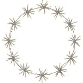 Star Trading 475-23, Leichte Dekorationskette, Transparent, IP44, Transparent, 120 Glühbirne(n), LED