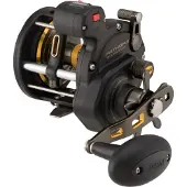 Penn Fathom II Linecounter 30LH Level Wind Reel - Linkshand Rolle